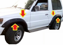 Cargar imagen en el visor de la galería, Ampliaciones Faldones 4x4 Motero Mitsubishi Hard Top Standard